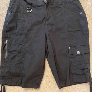 Style & Co. shorts, black, size 10